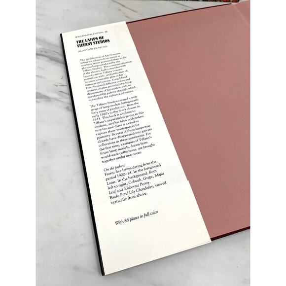 The Lamps of Tiffany Studios Book by Dr. Egon Neustadt & 2nd By Feldstein/Duncan - Picture 7 of 10